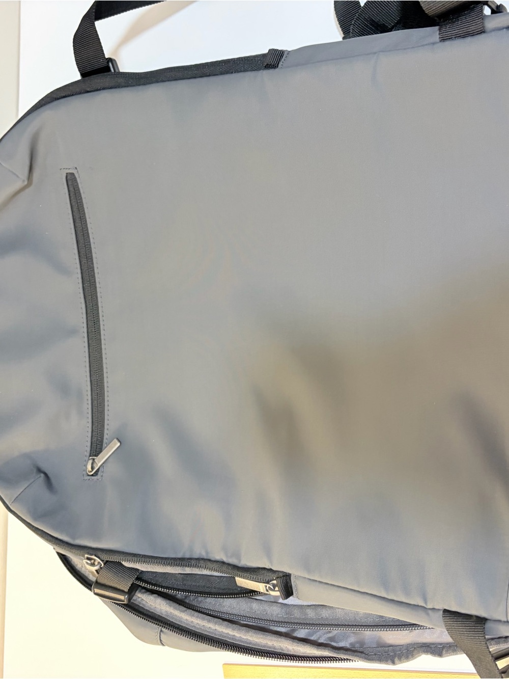 Minimalist Grey Men's Travel Backpack - Lightweight Carry